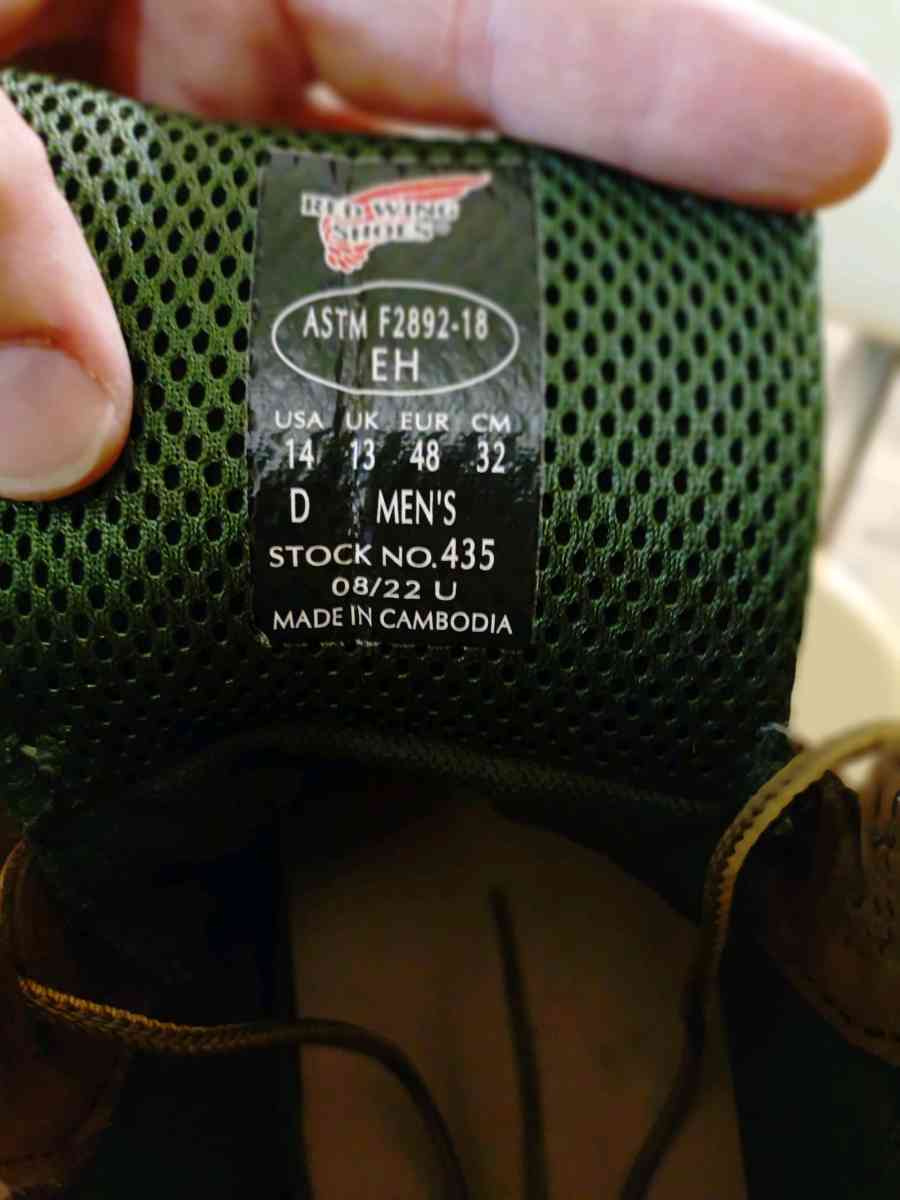 RedWing work boots - Maple Heights, Ohio - FleaMarketBay