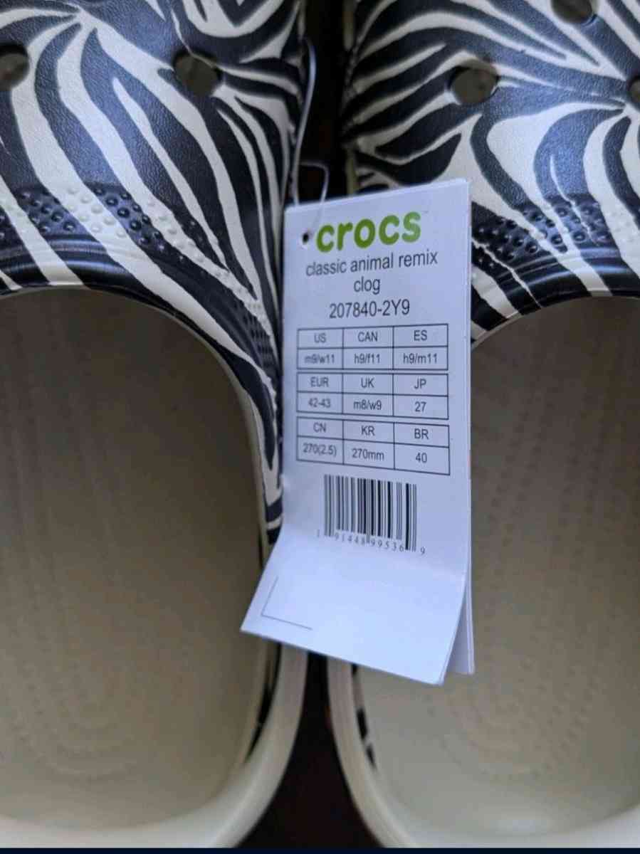 Crocs animal print - Hayward, California - FleaMarketBay