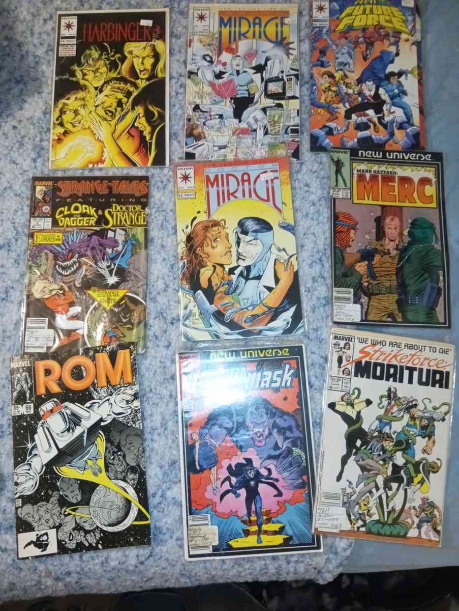 mint condition comic books early 80s on up - Akron, Ohio - FleaMarketBay