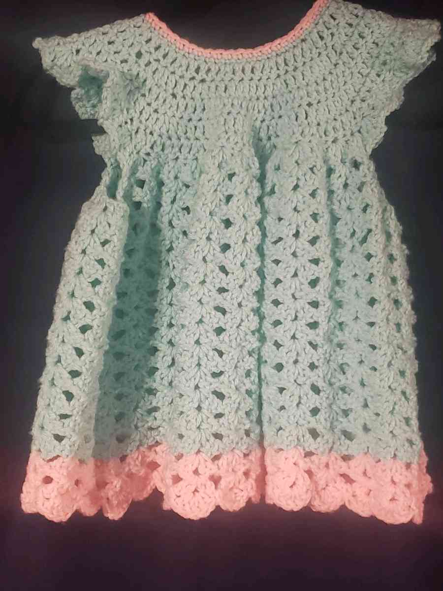 New handmade crochet girls dress - Baltimore, Maryland - FleaMarketBay