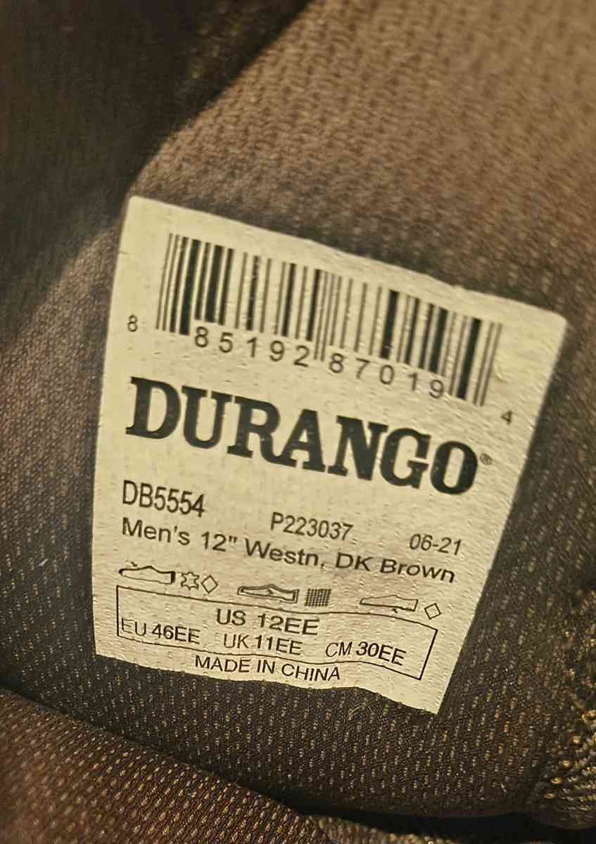 Rebel Durango mens size 12 American flag cowboy boots - Portland, Oregon - FleaMarketBay