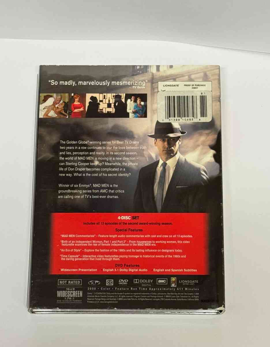 MADMEN Season 1 2 3 4 5 - Naples, Florida - FleaMarketBay