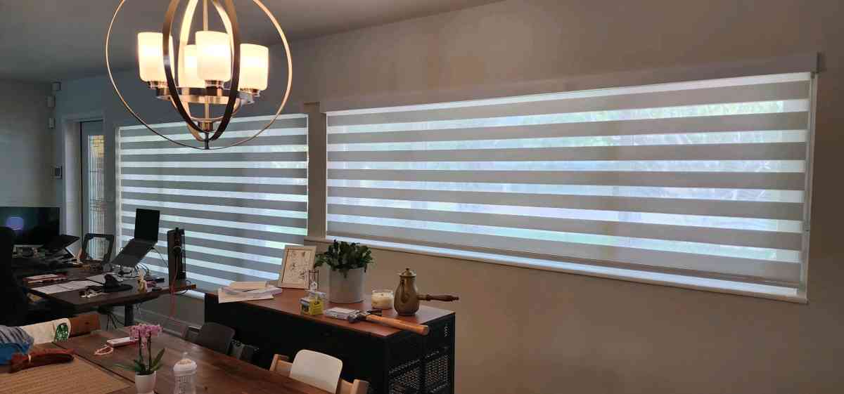 blinds And Shades Cortinas Y Persianas Zebra Shades - Miami, Florida - FleaMarketBay