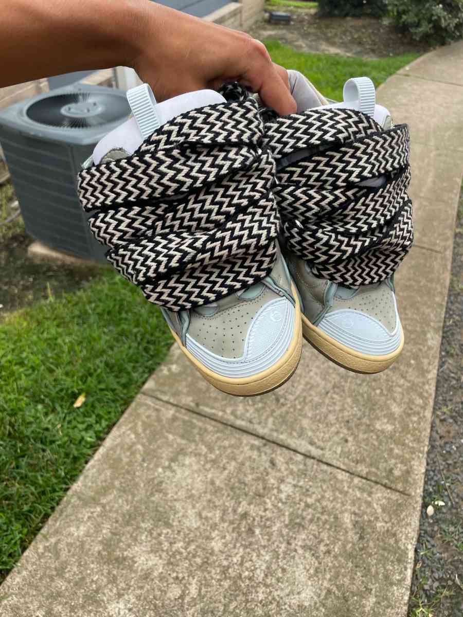 lanvin curb sneaker pale blue - Houston, Texas