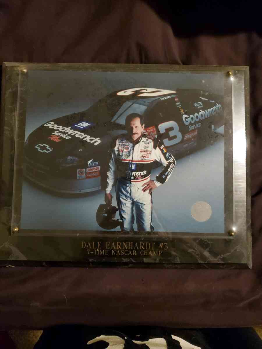 Dale Earnhardt Sr plack - Citrus Heights, California - FleaMarketBay