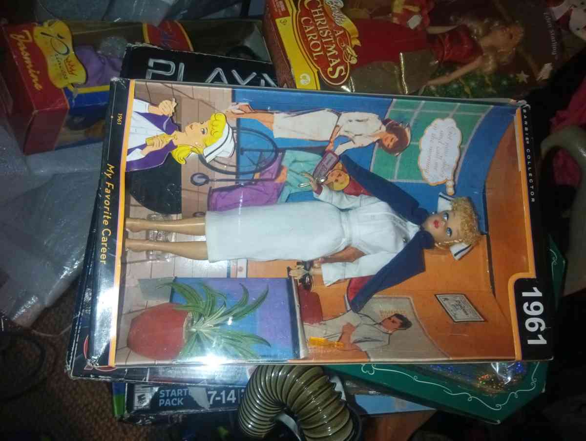 1961 my favorite career nurse Barbie - Akron, Ohio - FleaMarketBay