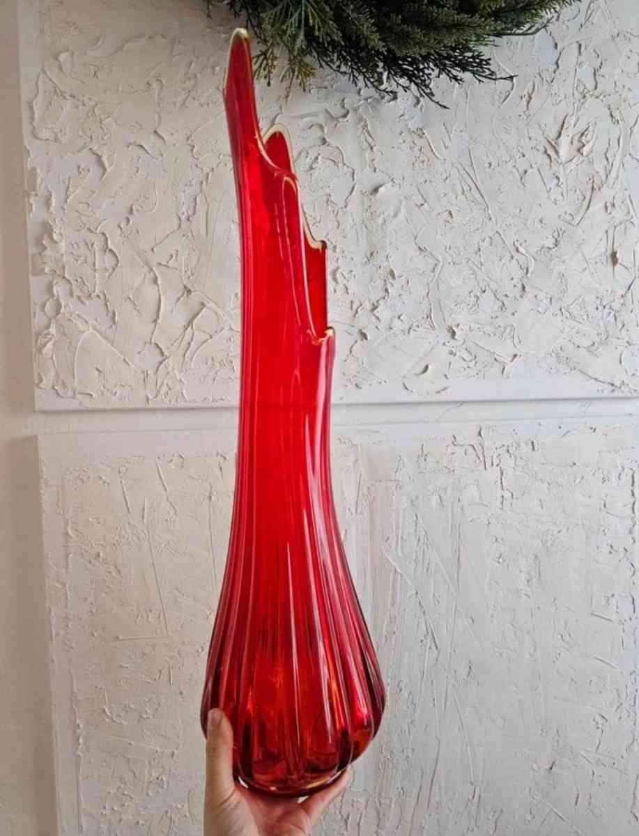 bittersweet swung vasesfenton vases carnival vase - Circleville, Ohio - FleaMarketBay