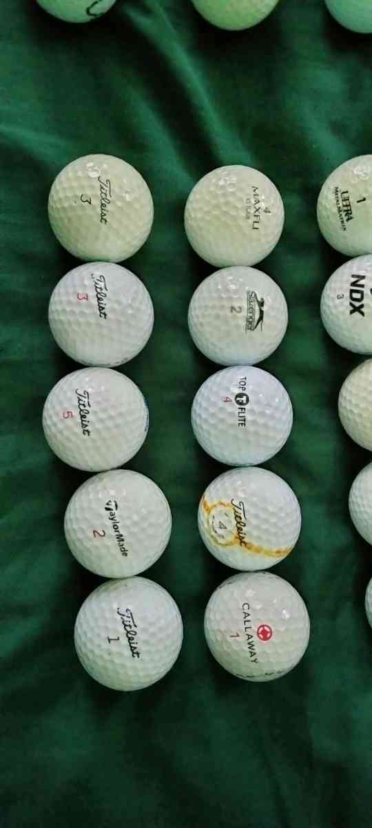 Assorted Used Golf Balls - Norristown, Pennsylvania - FleaMarketBay
