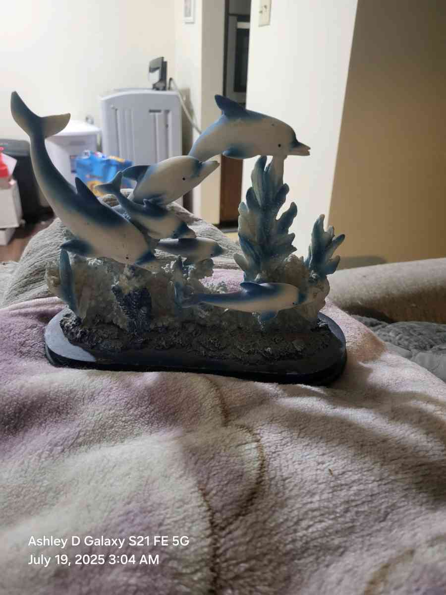 Dolphin and fish underwater oceanic sculpture oceanicart - Green Bay, Wisconsin