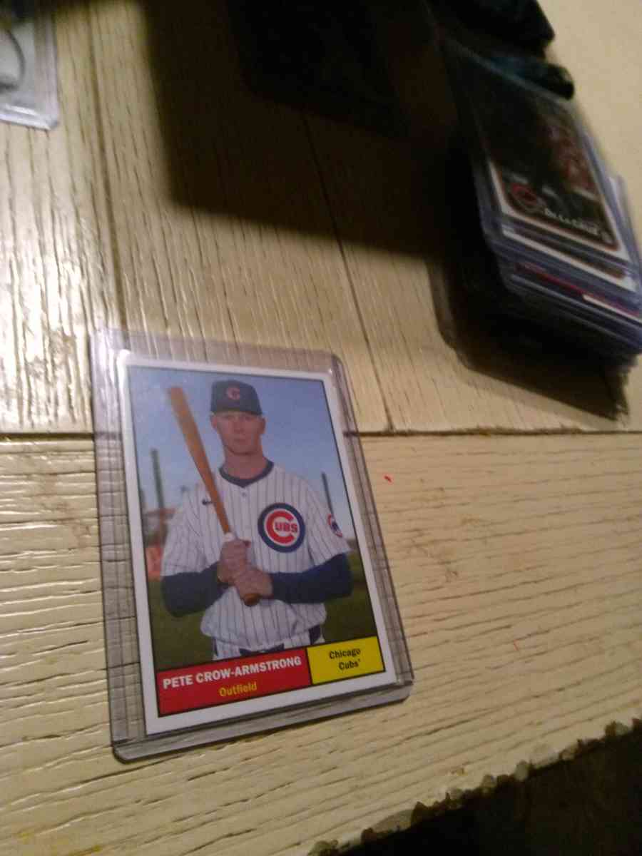 2025 Pete Crow Armstrong image variation Topps Heritage - Milwaukee, Wisconsin - FleaMarketBay