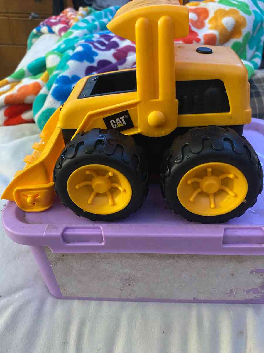 CAT yellow toy tractor - Houston, Texas