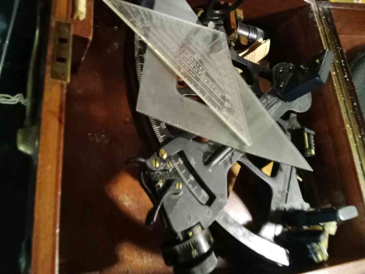 WW2 navy sextant - Topeka, Kansas - FleaMarketBay