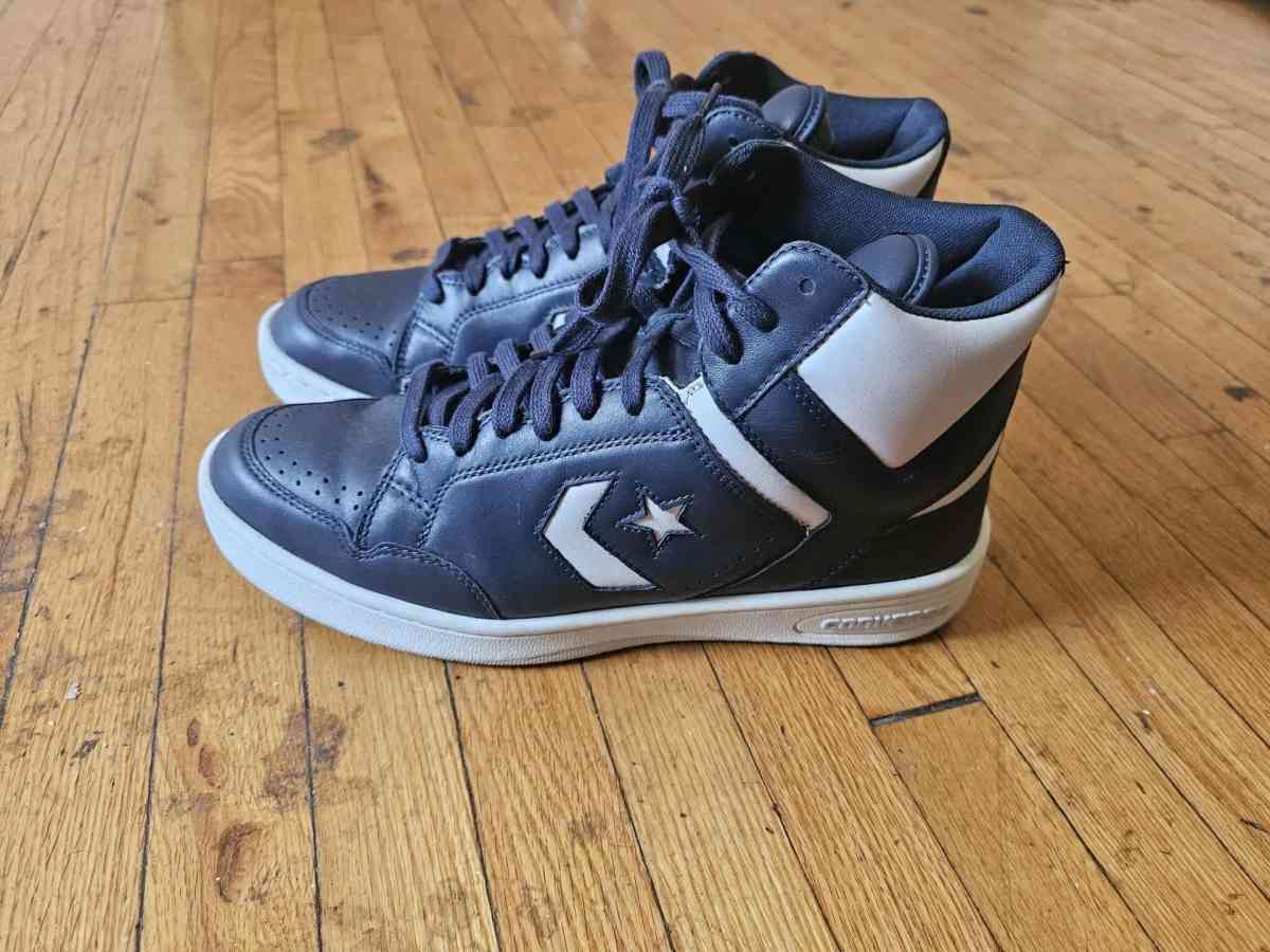 Converse Weapons Navy High Top Sneakers - West Orange, New Jersey - FleaMarketBay