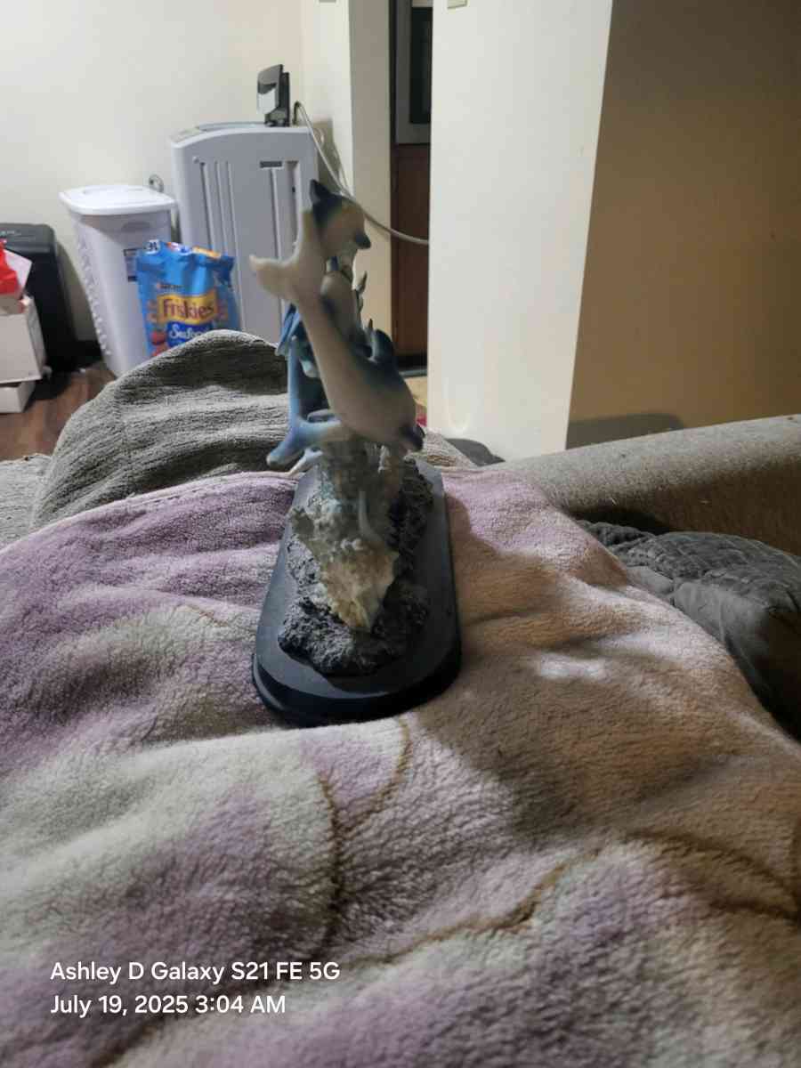 Dolphin and fish underwater oceanic sculpture oceanicart - Green Bay, Wisconsin - FleaMarketBay