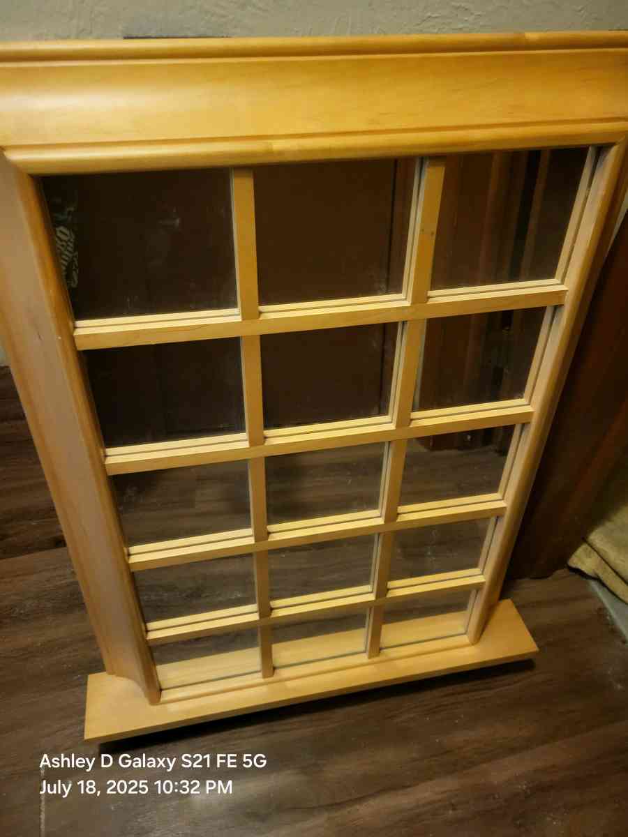 24 inch square wood frame with mirror homedecorone set left - Green Bay, Wisconsin