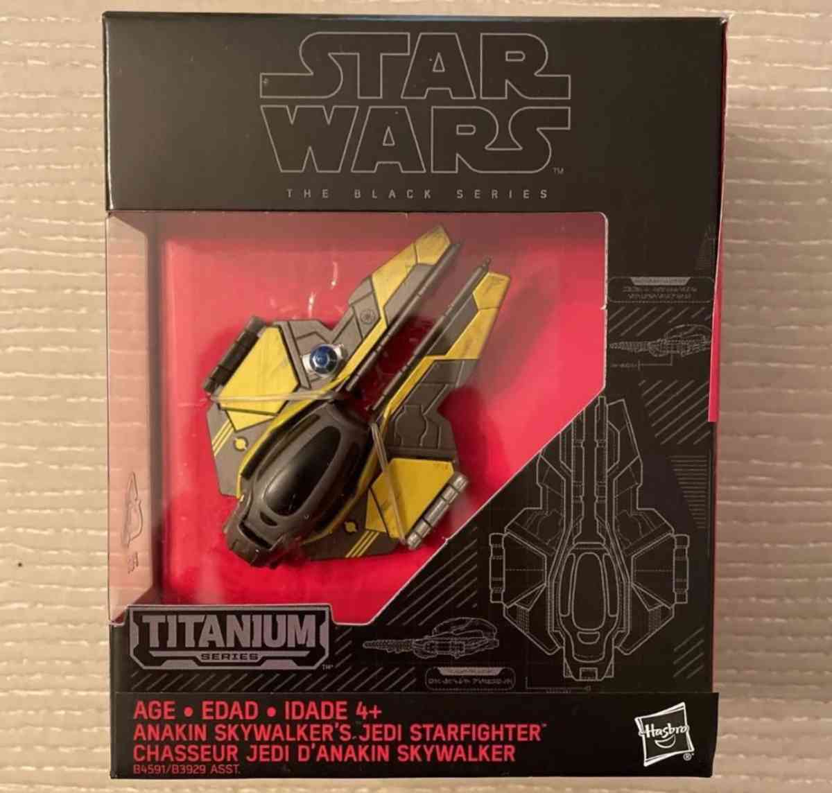 Star Wars The Black Series Titanium Anakin Skywalkers Jedi S - Olney, Maryland