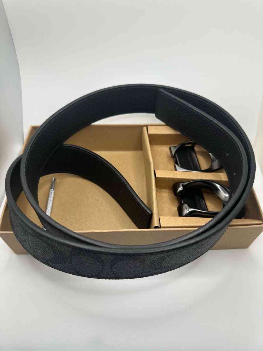 Coach Mens Belt with 2 Buckles - Brooklyn, New York - FleaMarketBay