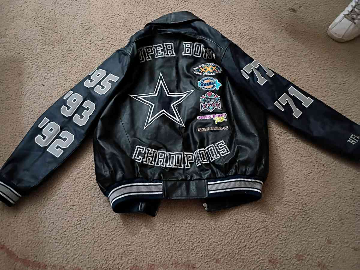 Dallas Cowboy Leather Jacket Ilimited Edition - El Paso, Texas - FleaMarketBay