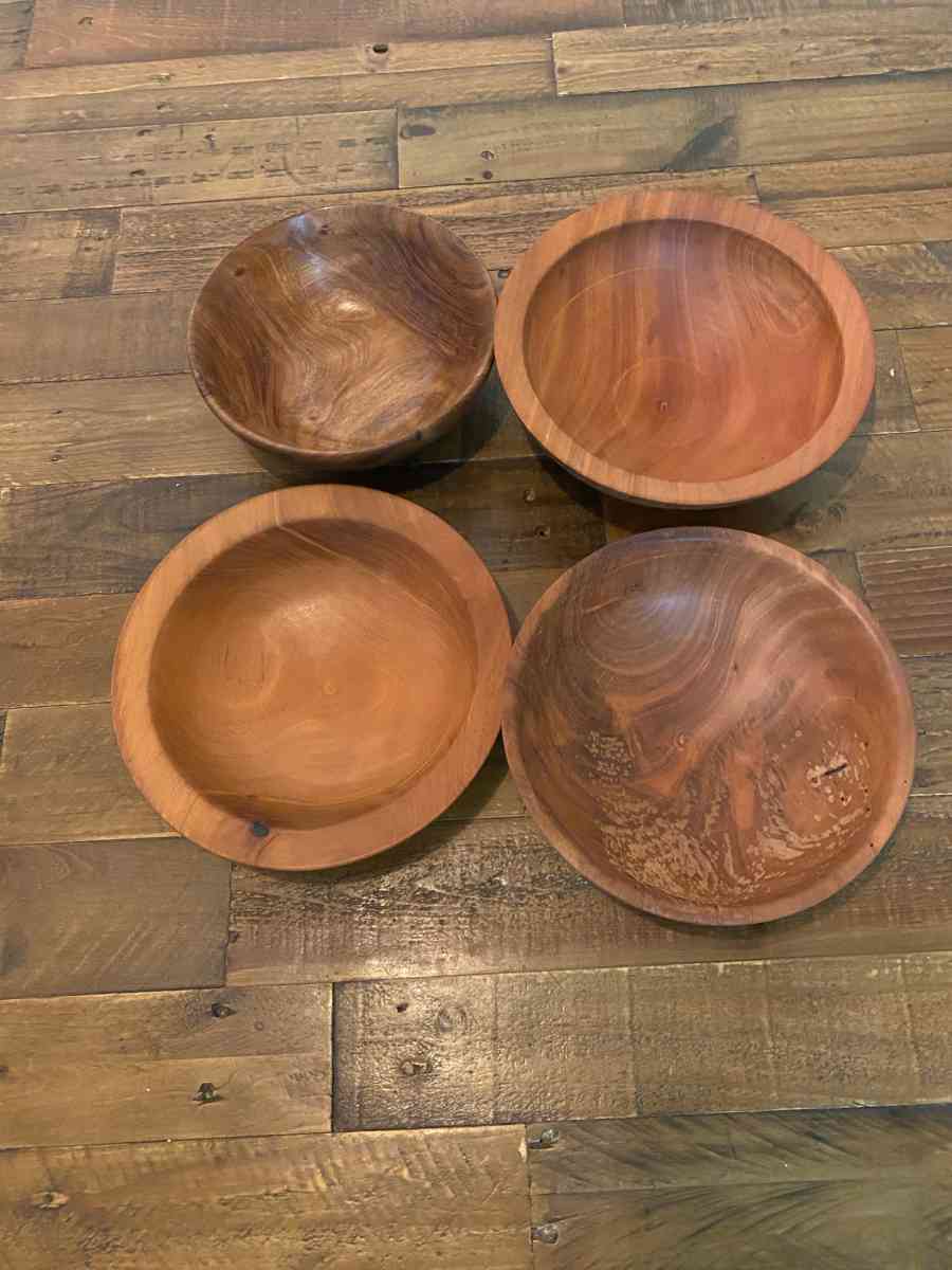 handmade wooden bowls - Miami, Florida - FleaMarketBay
