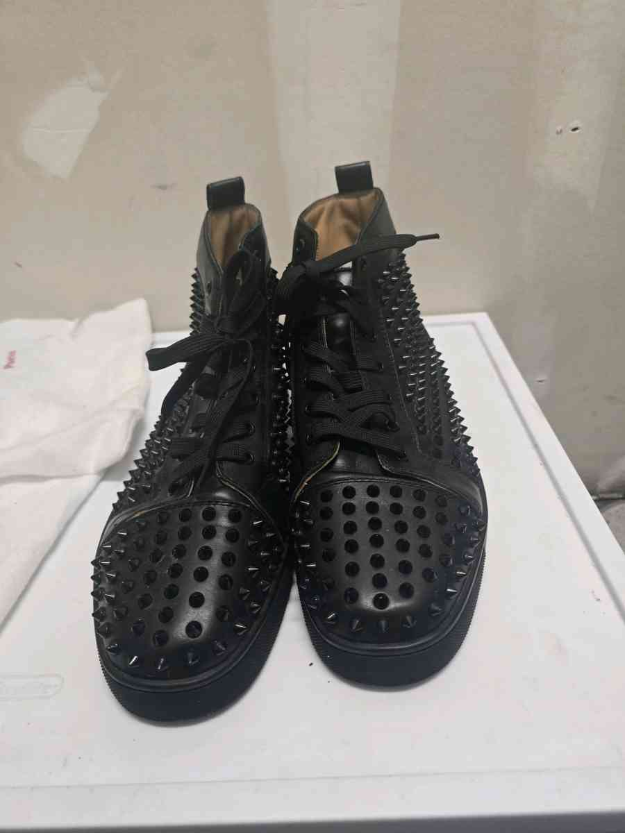 Christian Louboutin Mens Louis Spikes  Size 13