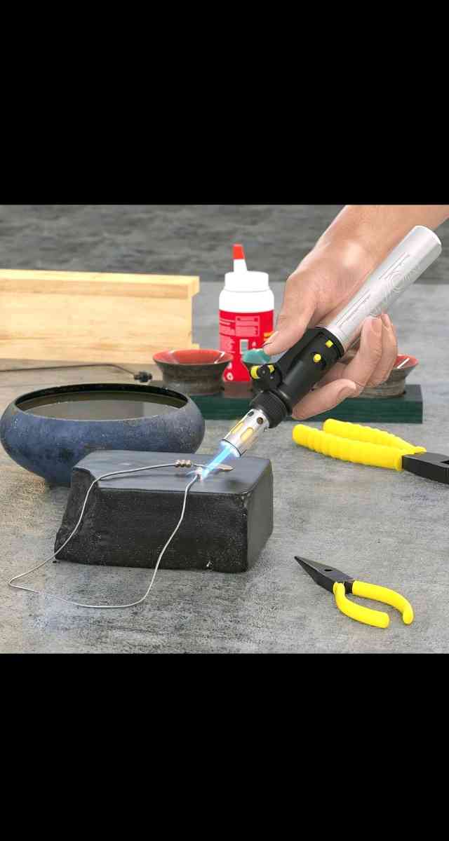 LEXIVON Butane Soldering Iron MultiPurpose Kit Cordless Adju - Brooklyn, New York - FleaMarketBay