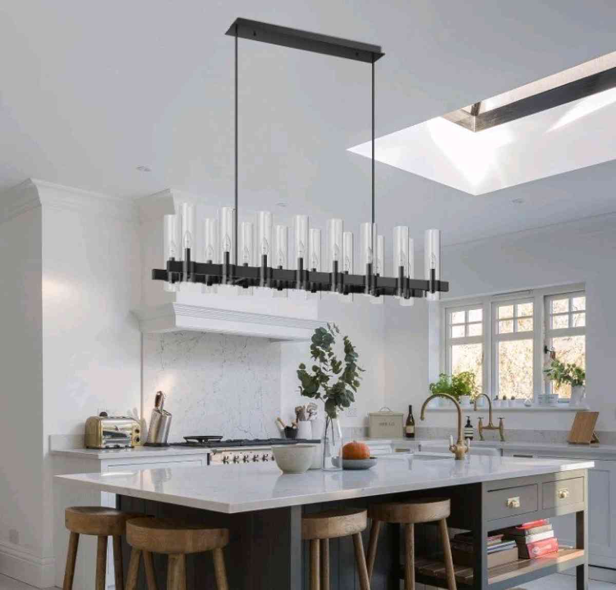 Modern 54 in Chandelier New in Box - Chester, Maryland - FleaMarketBay