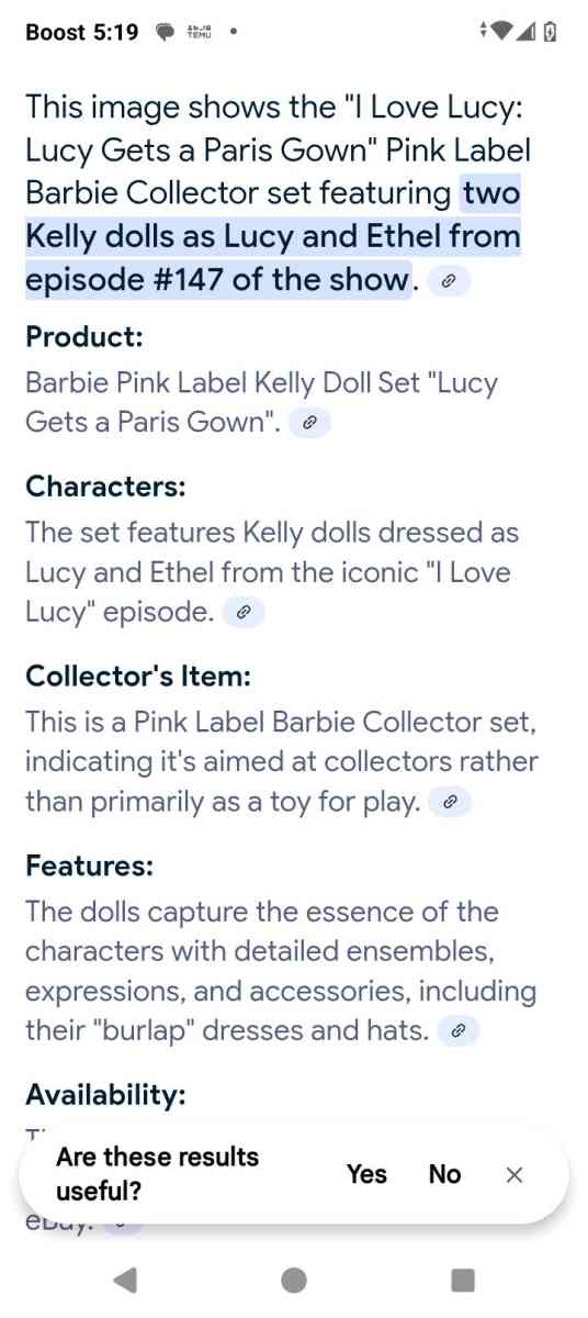 I Love Lucy dolls from the 147th episode - Akron, Ohio - FleaMarketBay