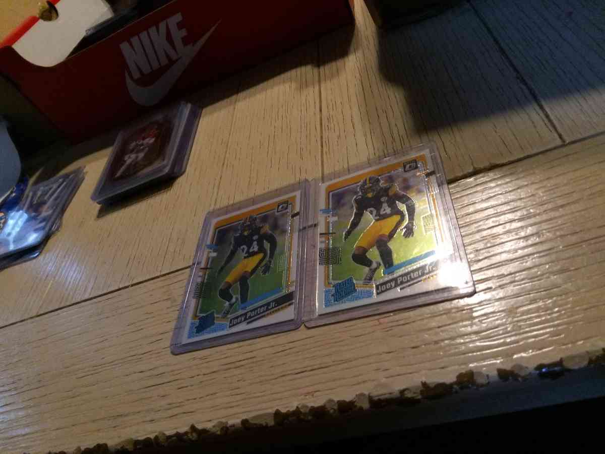 2 rated optic rookies of Joey Porter Jr - Milwaukee, Wisconsin - FleaMarketBay