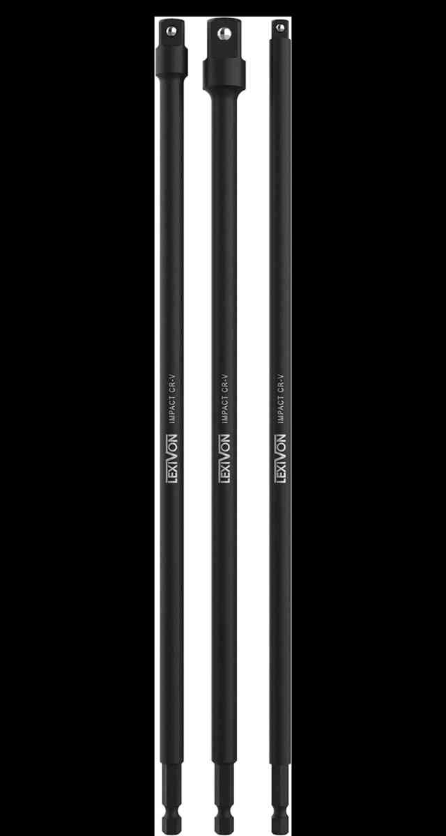 Impact Grade Socket Adapter Set 12 inch Extension Bit LX 103 - Brooklyn, New York - FleaMarketBay