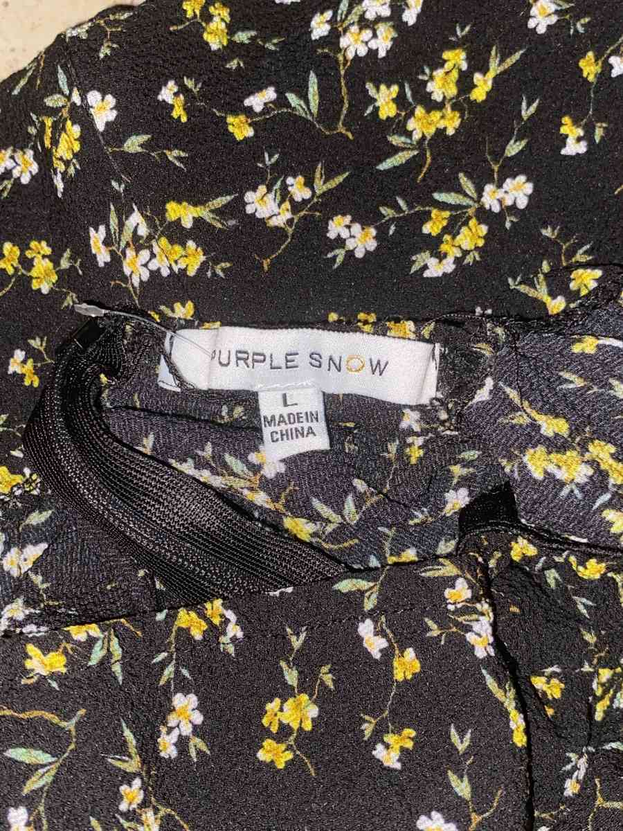 black floral dress - Houston, Texas - FleaMarketBay