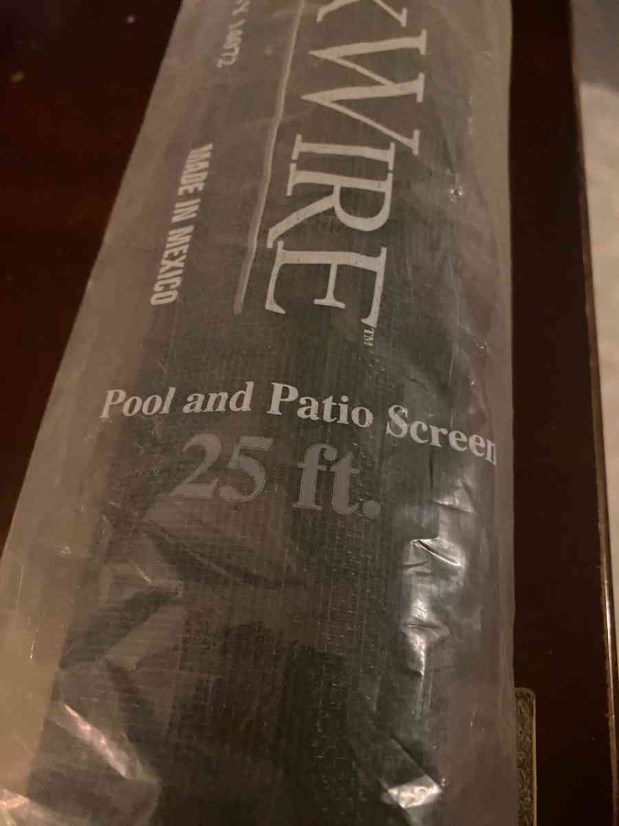 Pool and Patio Mesh Screening 6x25 - Blythewood, South Carolina - FleaMarketBay