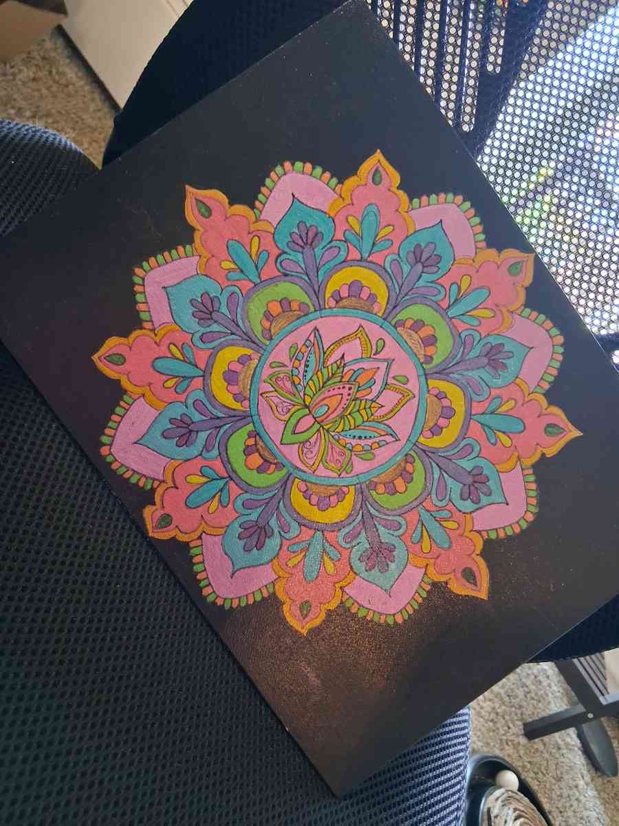 Mandala art painting - Comstock, Michigan