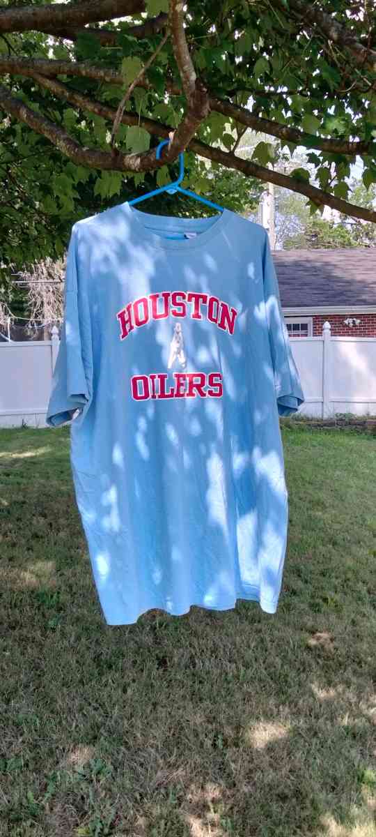 Vintage Houston Oilers T Shirt - Norristown, Pennsylvania