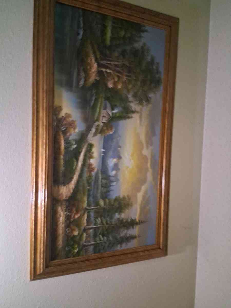 oil painting - Marysville, California