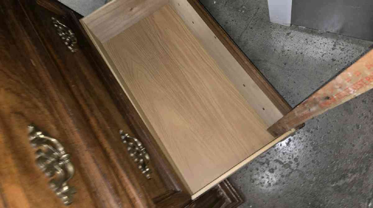SOLID WOOD TALL DRESSER  HEAVY CLEAN READY TO GO - New York, New York - FleaMarketBay