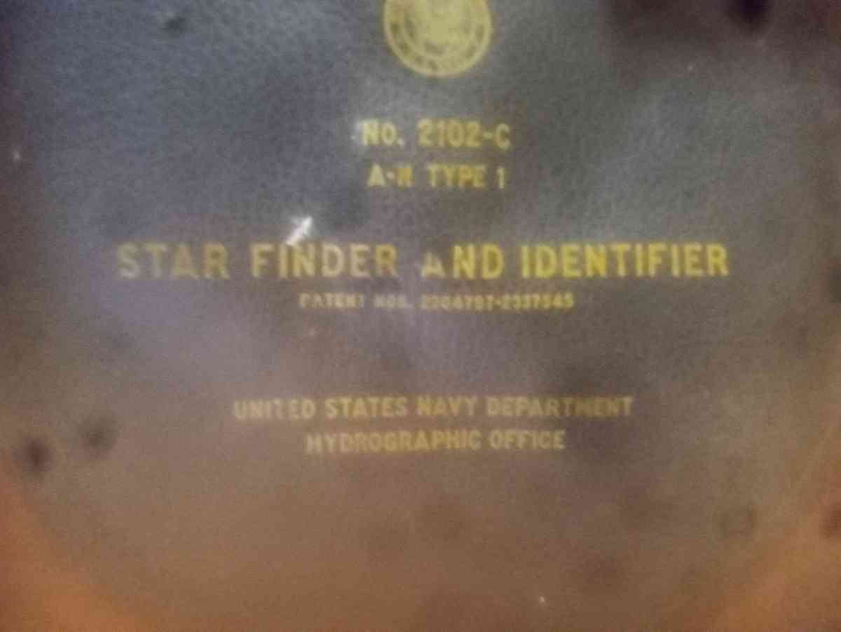 WW2 navy sextant - Topeka, Kansas - FleaMarketBay