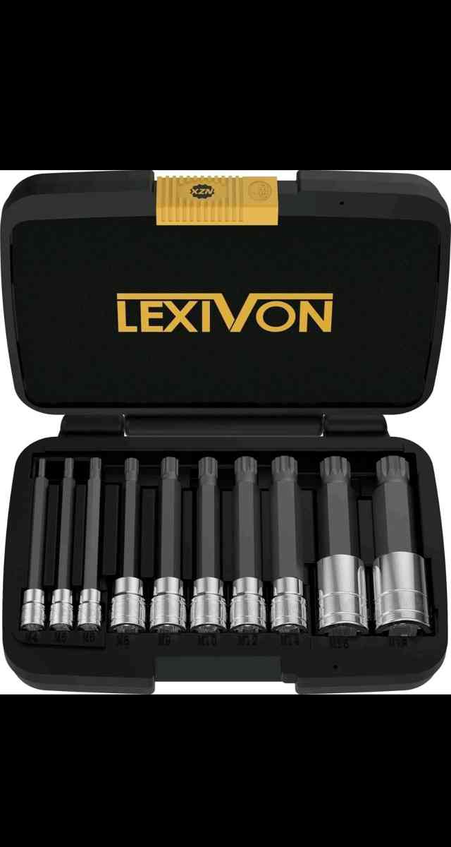 XZN Triple Square Spline Bit Socket SetExtra Long 4Inc10Piec - Brooklyn, New York