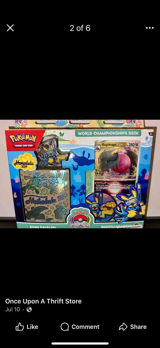 Pokmon TCG World Championship Deck 2024 Honolulu Roaring Moo - Gardendale, Alabama - FleaMarketBay
