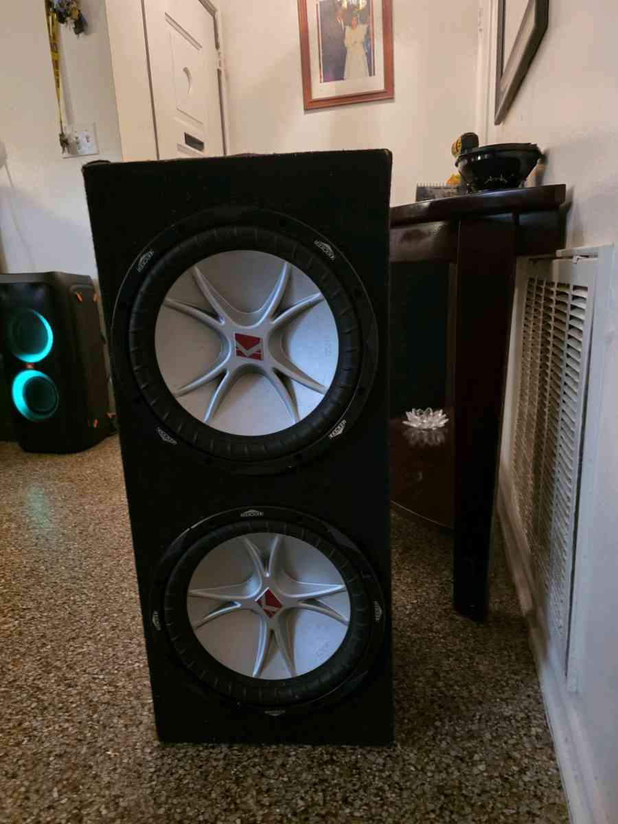 12 inch Kicker CVR subwoofers