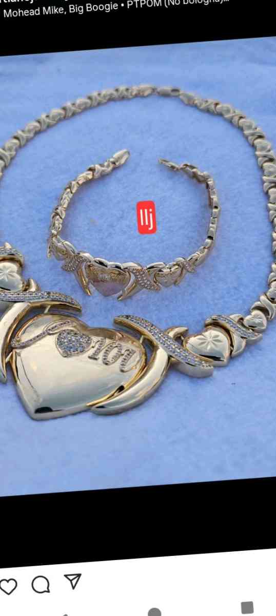 necklace and bracelet