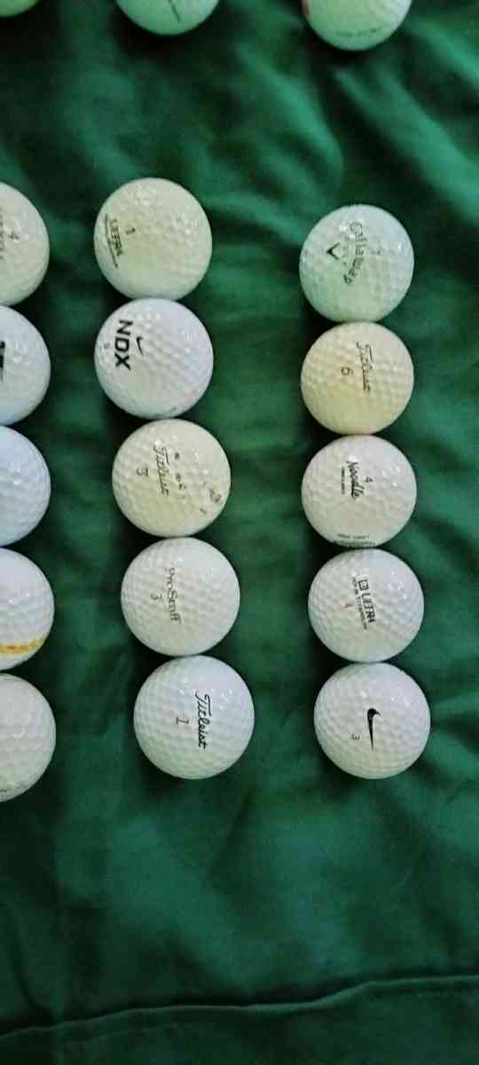 Assorted Used Golf Balls - Norristown, Pennsylvania - FleaMarketBay