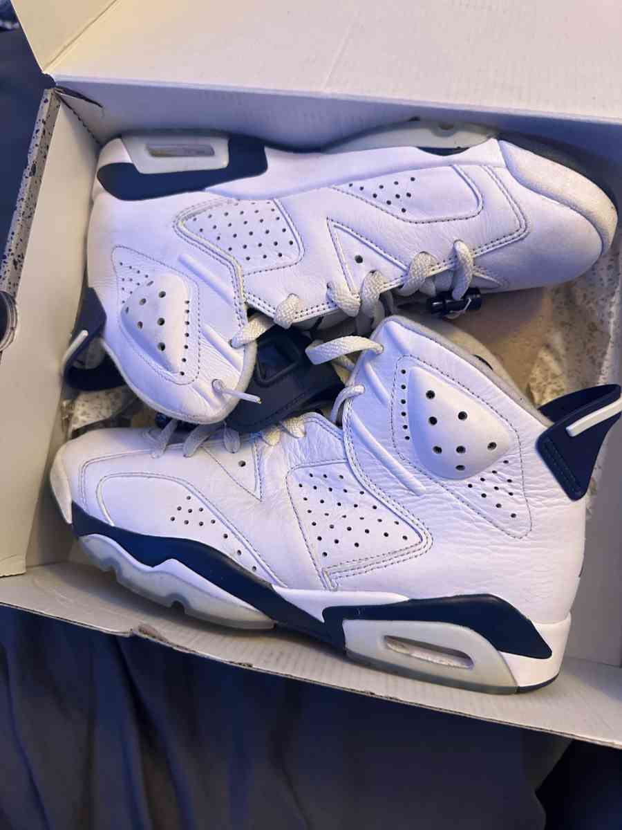 jordan 6 midnight navy size 85