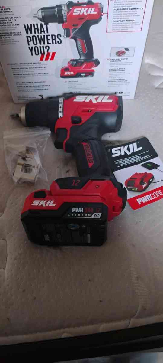 SKIL PWR CORE 12volt 12in Keyless Brushless Cordless - San Bernardino, California