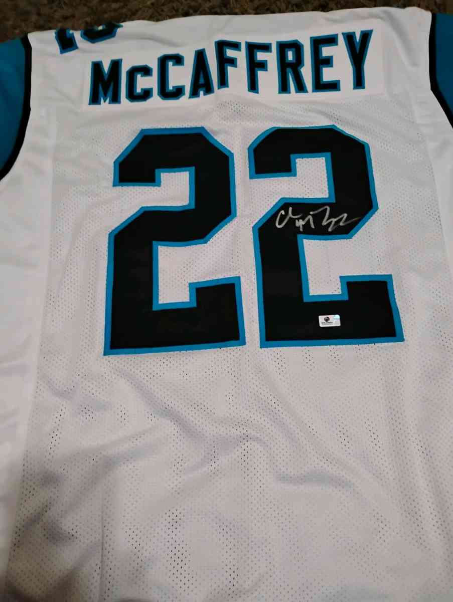 Autographed Christian McCaffrey Jersey - Glendale, Arizona