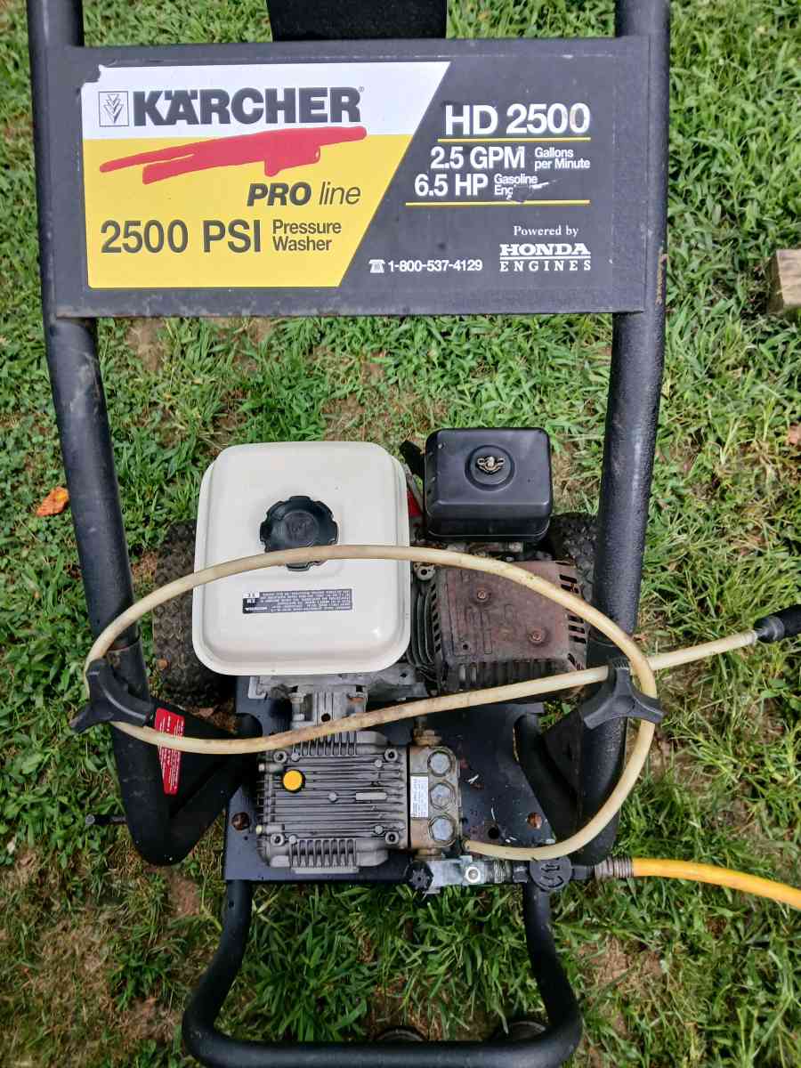 karcher pro line 2500 psi pressure washer - Andersonville, Tennessee