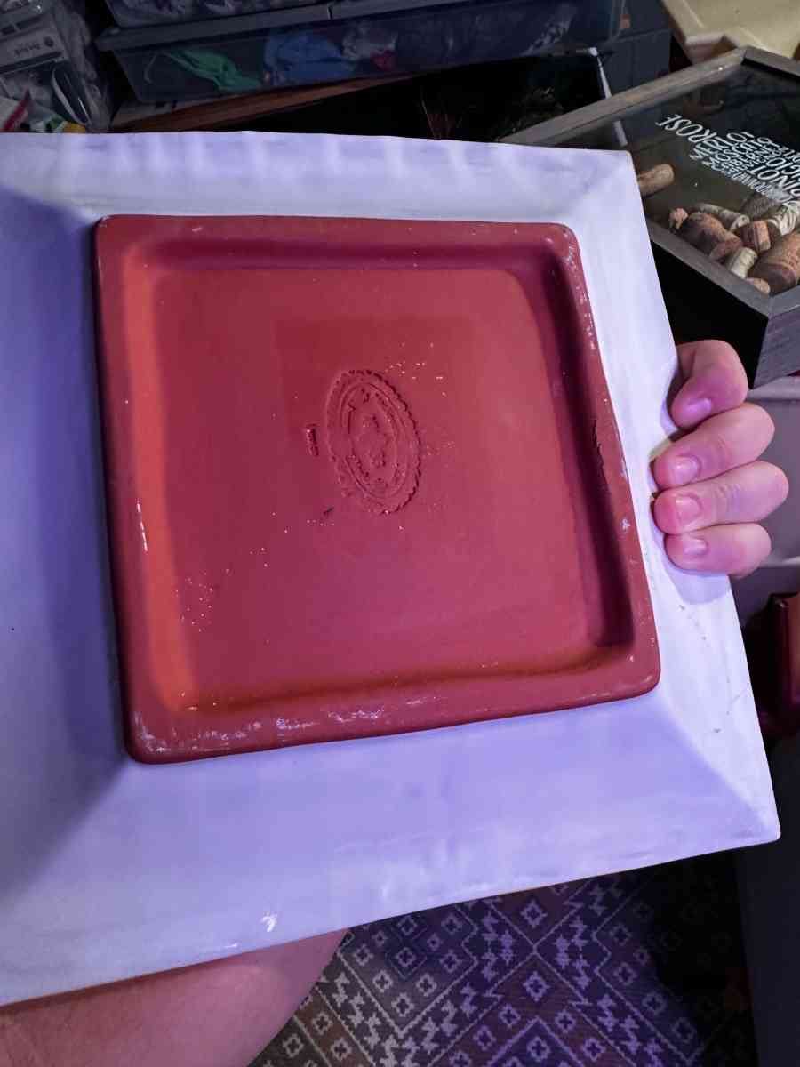 Makenzie Childs platter - Farmington, New York - FleaMarketBay