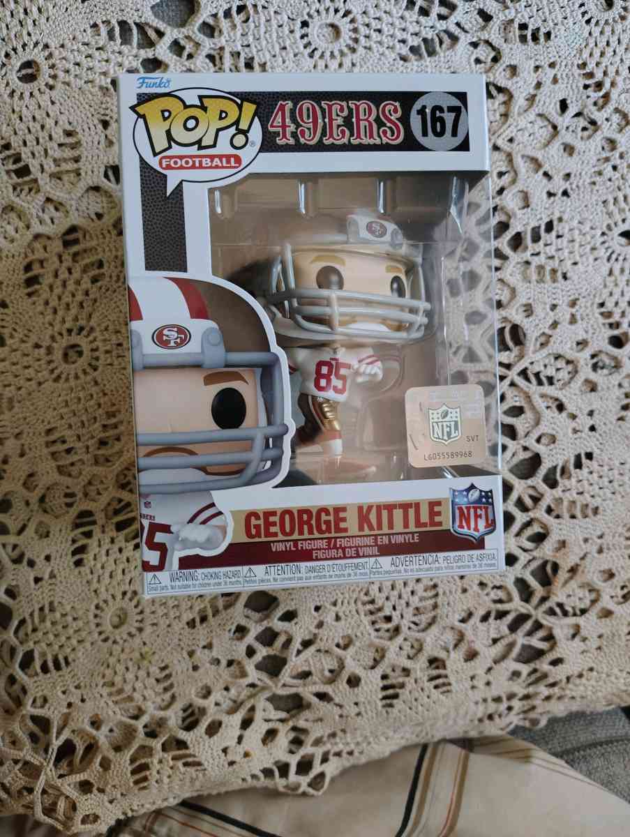 selling 49ers player George kittle Funko Pop - Willits, California