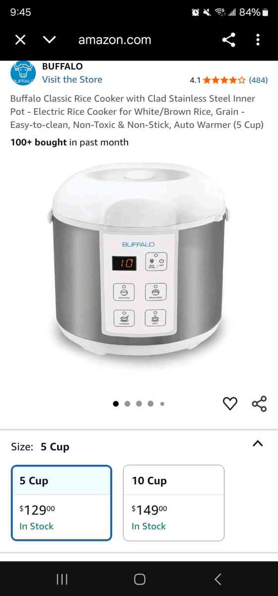 Buffalo Rice Cooker Asias BestSelling Rice Cooker - Phoenix, Arizona - FleaMarketBay