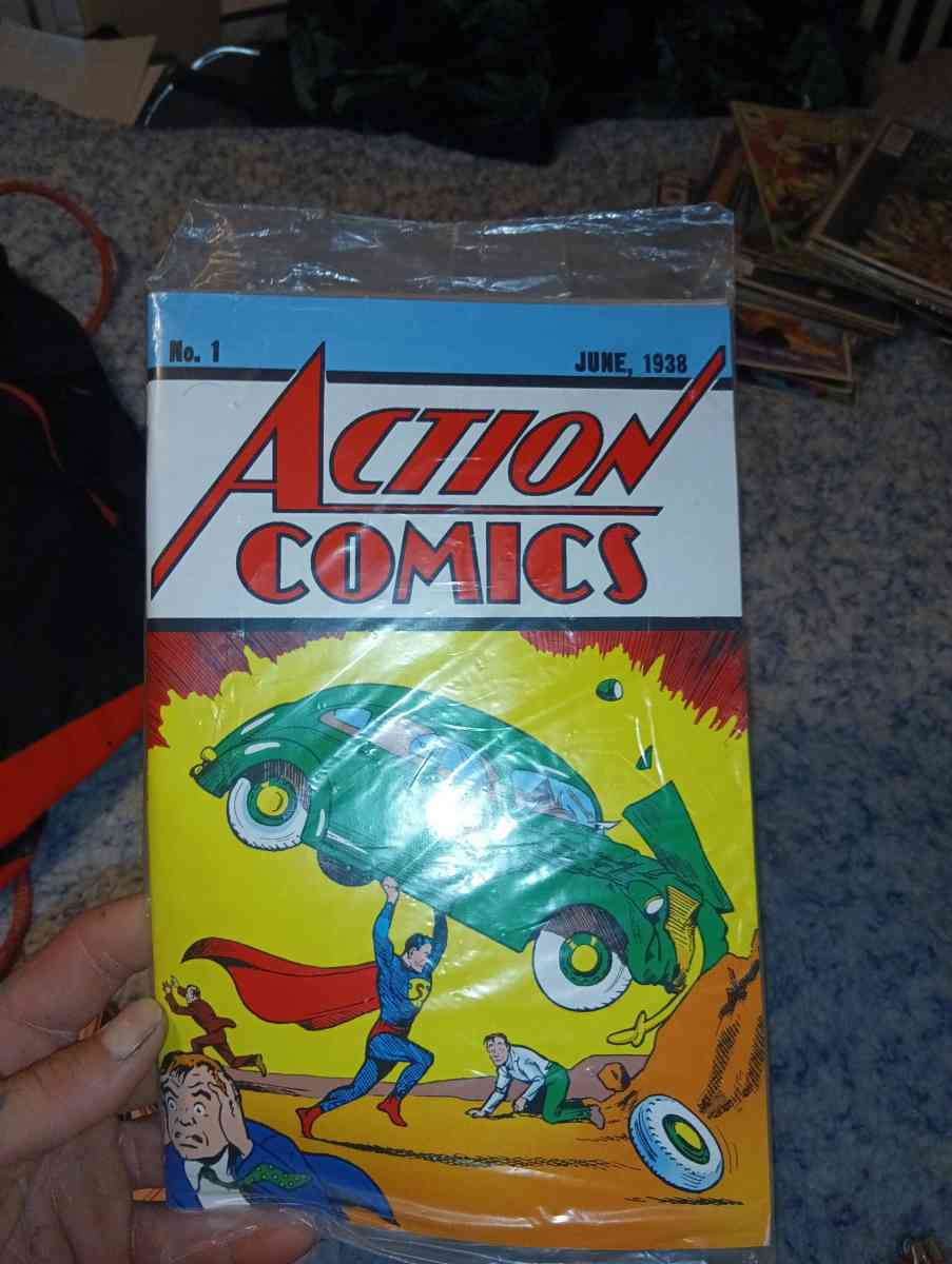 1938 actions comic featuring Superman - Akron, Ohio