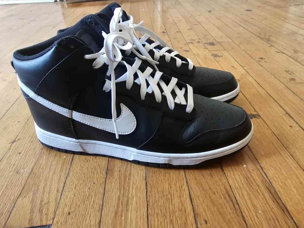 Nike Dunks Panda High Top Sneakers - West Orange, New Jersey - FleaMarketBay